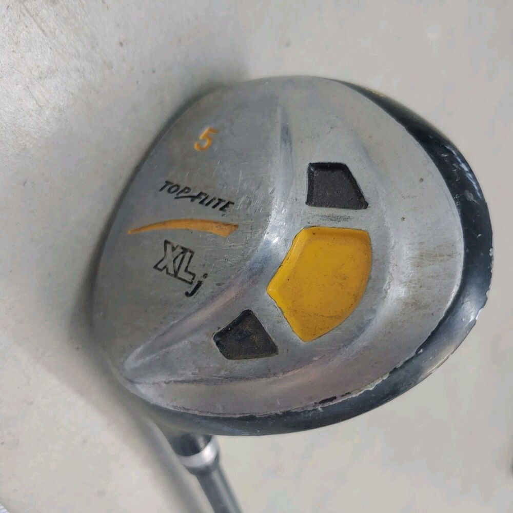 LEFT HANDED LH - Top Flite 5 Driver XLj - Youth Junior Golf Clubs Synchro-Flex